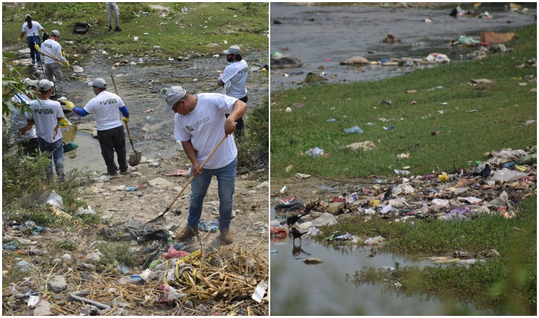 “Basura Challenge” llega a las orillas del río Blanco con la empresa Bio Estándar